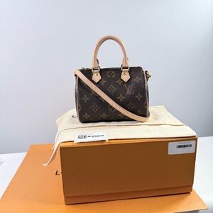 Louis Vuitton Mini Bag Monogram Nano Speedy